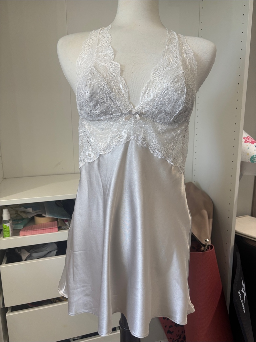 Victoria's Secret Lace & Satin Chemise